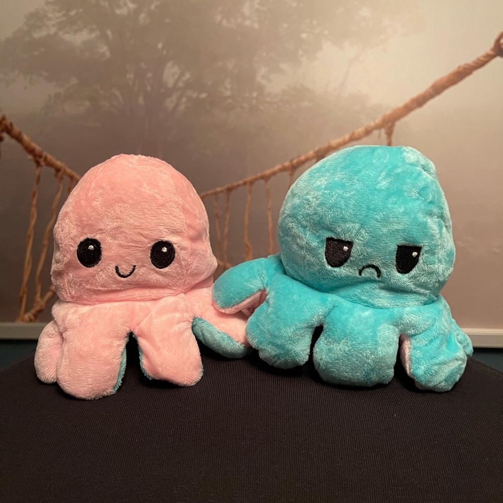 Reversible Octopus Plushie